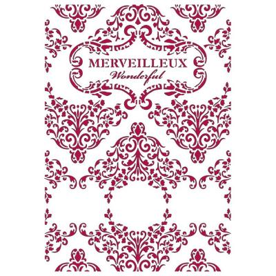 Stamperia Stencil - Wonderful